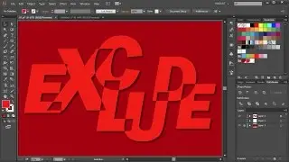 How to Exclude Overlapping Shapes in Adobe Illustrator