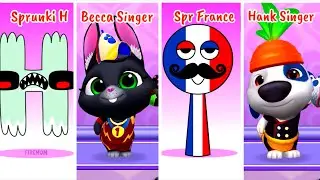 Who Will Prevail: Sprunki H Sprunki France Vs Becca Hank Singer ? 🤫 | 🫢 Mega Battle #548