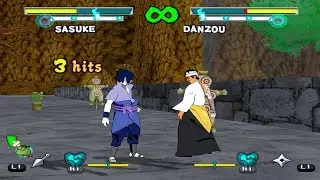 Sasuke vs Danzo - Naruto Ultimate Ninja 5 | PS2