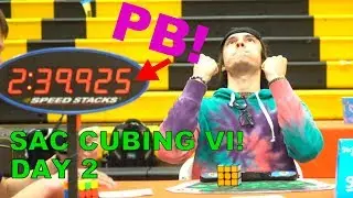 SAC CUBING VI - RUBIK'S CUBE COMPETITION! (Day 2) | Vinnie's Vlogs Ep. 3