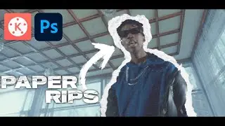 How to turn anything into paper rip in Kinemaster🔥