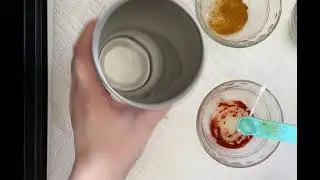 Making pigments at home with spices