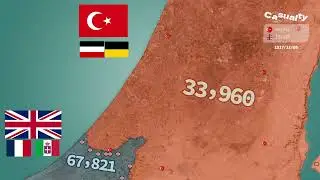 The Palestine Campaign (1917&ndash;1918) Using Google Maps | World War I in the Middle East