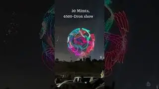6,500 drone show that lit up the New Year&rsquo;s Eve 2026 sky in stunning