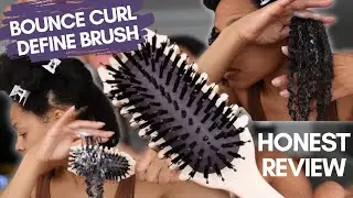 Testing the Bounce Curl Brush on My Type 4 Hair