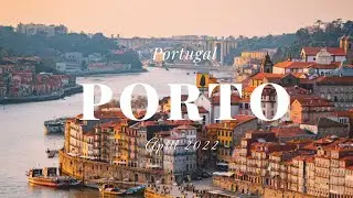 Sunny day in Porto - beautiful city in north Portugal, April 2022