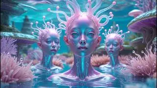 Планета AQUAELIS: сюрреальное ИИ-путешествие дримскейпа |ИИ-короткометражка инопланетный космос