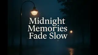 Midnight Memories Fade Slow &ndash; Aesthetic Rainy Night Song for Deep Thinking 🌧️