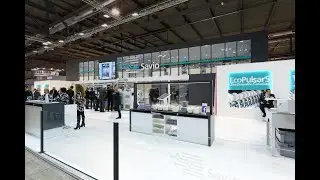 880 sqm booth designed and built by Z3 Live Communication AG at ITMA Milano, Italy