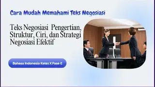 Cara Mudah Memahami Teks Negosiasi#belajar #negosiasi #teks #bahasa  #smart #materi