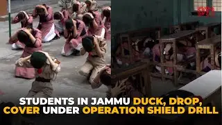 Jammu schools hold wartime mock drills under Operation Shield amid security push