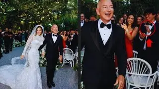 Jeff Bezos & Lauren Sanchez Wedding Photos: Internet Spots Major Photoshop Fails