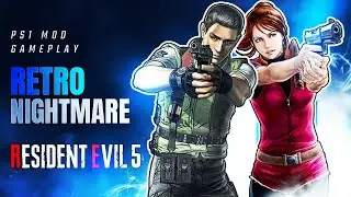Can You Survive Resident Evil 5 on PS1 with This CRAZY Retro Mod?