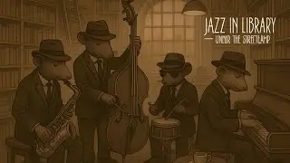 Jazz Rats in Library | Relaxing Music For Work And Study (1 Hour)