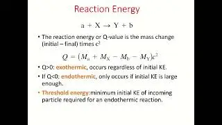 Calculating Q values for Nuclear Reactions