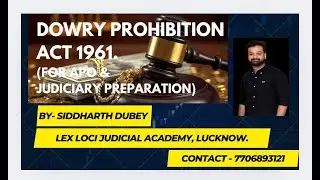 Dowry Prohibition Act, 1961.