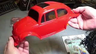 Распаковка Tamiya GF 01TR Monster Beetle Trail