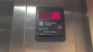 Fast ThyssenKrupp Traction Elevators At The Heldrich Hotel In New Brunswick NJ