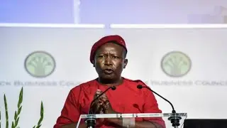 EFF leader Julius Malema briefs the media, Braamfontein:  26 October 2020