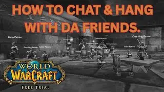 How chat & groups work on a Free Trial account.
