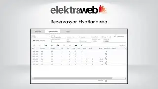 ElektraWeb Reszervasyon Fiyatlandırma