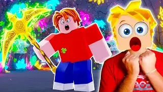MAX LUCK for the STRONGEST PICKAXE in Roblox The Forge
