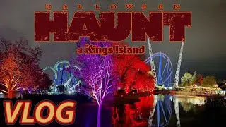 How Did We Survive a Kings Island Haunt Saturday | VLOG | October 2021