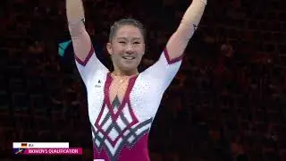 Kim Bui. 2022 European Championships. Qualification. FX