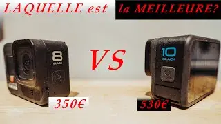 GOPRO HERO 10 vs GOPRO HERO 8 : Laquelle choisir ?