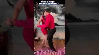 Bachata Beginner Basic Triple Step | Bachata Dancing | Side View | Waldo y Jacqui
