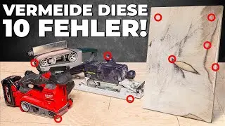 Richtig schleifen mit dem Bandschleifer