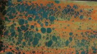 How I Make My Ebru Paintings - Gene Tenner