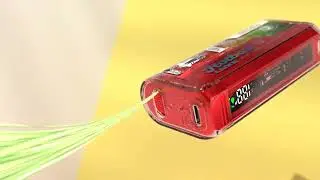 3D Hotbox Vape Animation in Blender | #blender