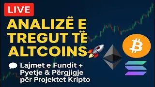 LIVE: A FILLON Altcoin Season? 🚨 Analiza e Fundit + Bised&euml; me Shikuesit