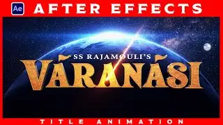 VARANASI Title Animation | After Effects - E3D | KEVIN UNIVERSE
