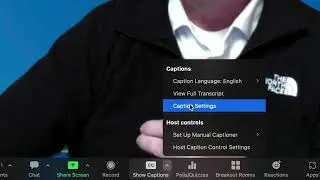Closed Captions in Zoom