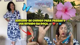 ARRUME-SE COMIGO PARA PASSEAR NA ROÇA! ❤️🦋✨🍃￼