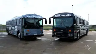 STISD | District Purchases Four New Activity Buses