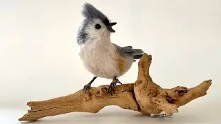 Needle Felted Bird Tutorial part 2 (core body)