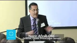 The AHA Foundation Honor Violence Symposium 2011, Nazir Afzal, Director, Crown Prosecution Service