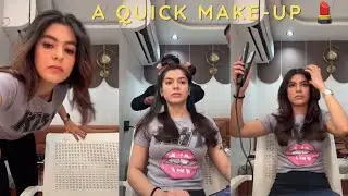 A Quick Makeup | Nidhi Bhanushali | Tarak Mehta ka ooltah chashma 