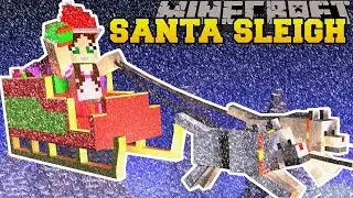 Minecraft: ЗАСТРЯЛИ НА САНЯХ САНТЫ! &mdash; НАЙДИ КНОПКУ. РОЖДЕСТВЕНСКАЯ ГНЕВЬ &mdash; Пользовательская карта