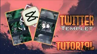 How to make viral anime shorts | Anime twitter template tutorial 2025