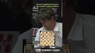 Magnus LAUGHS after BLUNDER to Wei Yi | #chess #chessedits #magnuscarlsen #chessclips #blunderclips