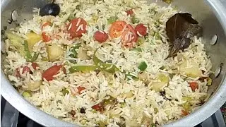 vegetable rice recipe/vegetable rice/Chinese vegetable rice recipe/Chinese vegetable rice by Haram