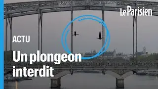 L'incroyable plongeon synchronisé de deux athlètes français depuis le pont D