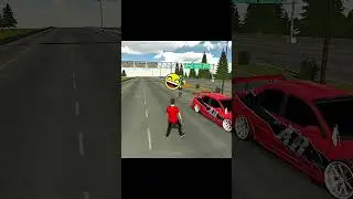 Police Caught Me After Car Thief 😅 #carparkingmultiplayer #shorts