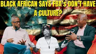 Do Black Americans Have A Culture? According To This Black African, We Don't!!! 📱