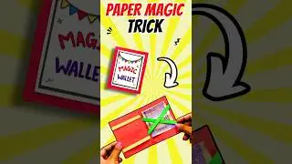FUN origami MAGIC TRICK [DIY paper trick] #papercraft