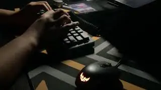 Akko acr64 with Akko ocean blue switches - Typing test